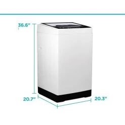 Black & Decker BLACK+DECKER 1.7-cu. Ft White Portable Top-load Washer