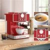 Galanz Retro Red Espresso Machine