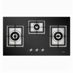 FOTILE Eps Series 34-in 3-Burner Black Gas Cooktop