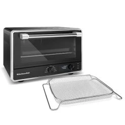KitchenAid 16 X 17-in Black Countertop Oven With Air Fry